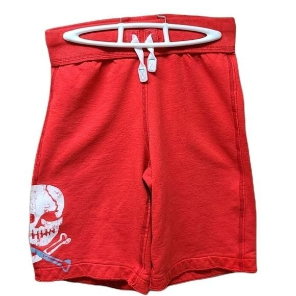 Cherokee Other - Cherokee boys red white skull drawstring waist shorts large